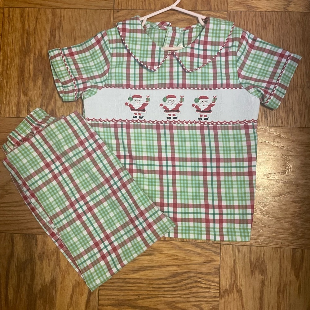 Boys smocked set